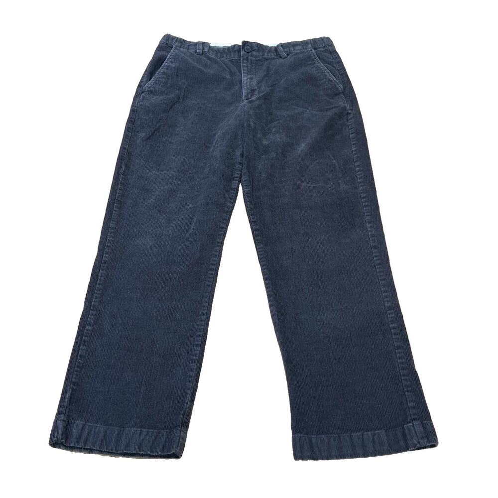 LL Bean Corduroy Pants Men’s 36x32 (36X29) Organic Cotton Comfort Waist Stretch